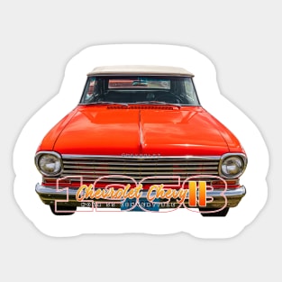 1963 Chevrolet Chevy II Nova SS Convertible Sticker